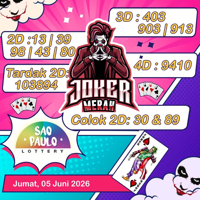 Joker Merah Sao Paulo